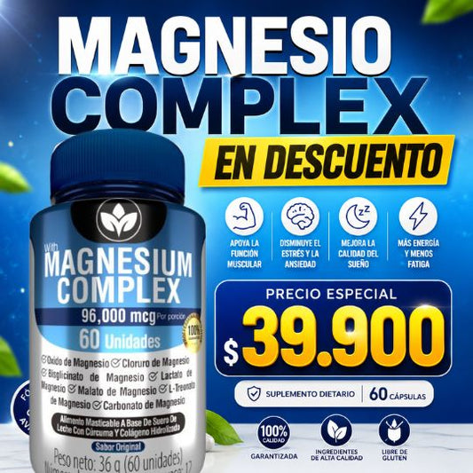 Magnesio complex en descuento