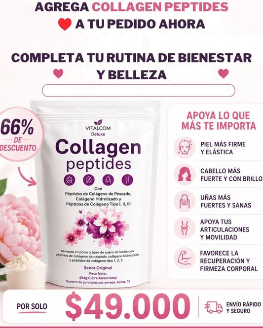 Colageno con peptidos descuento